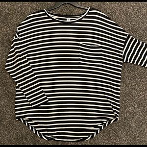 Old Navy XL Striped Knit Dolman Sleeve Sweater